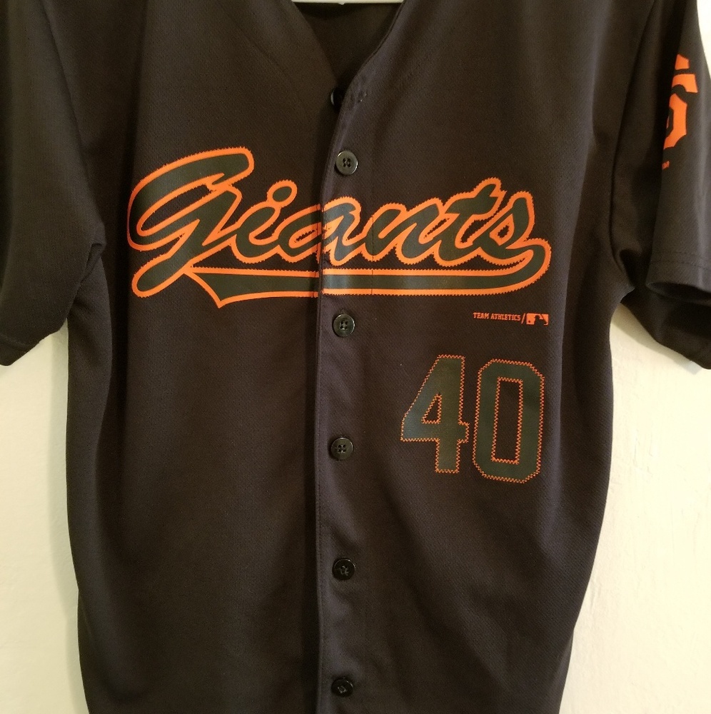 SF Giants Bumgarner jersey top